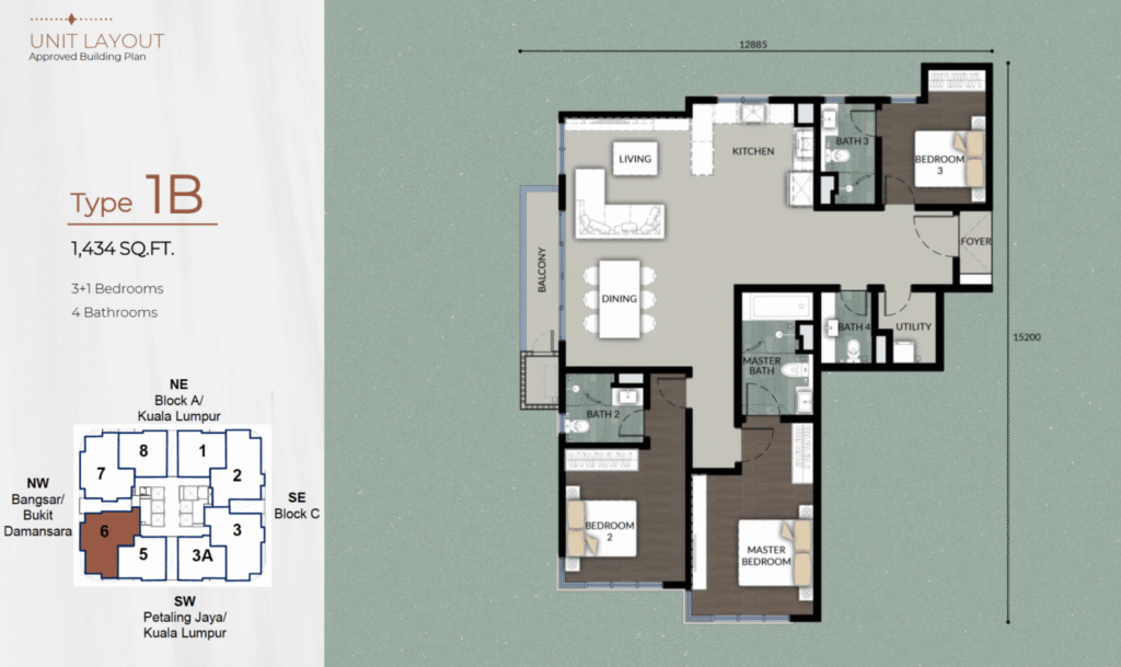 Bangsar Hill Park - Type 1B