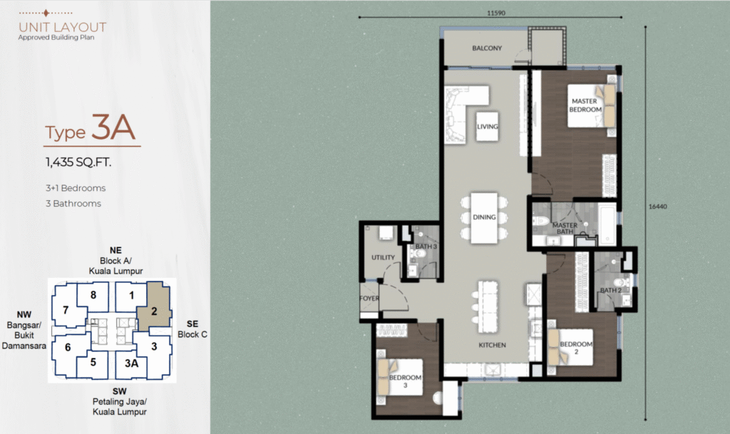 Bangsar Hill Park - Type 3A