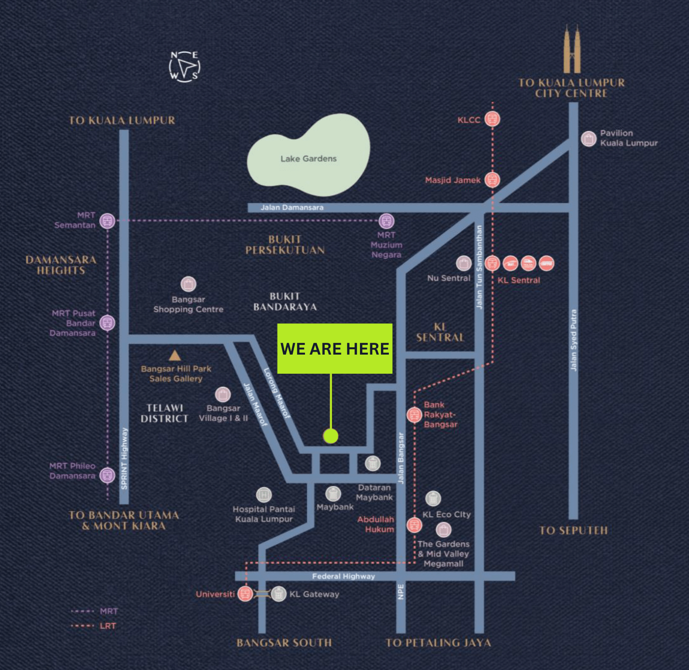 Bangsar Hill Park Location 2