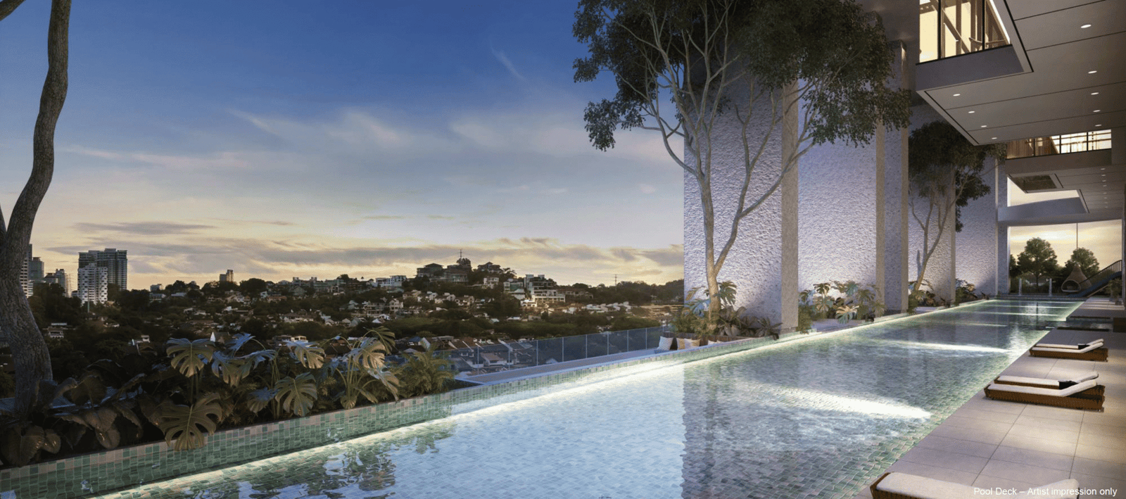 Bangsar Hill Park Pool Deck